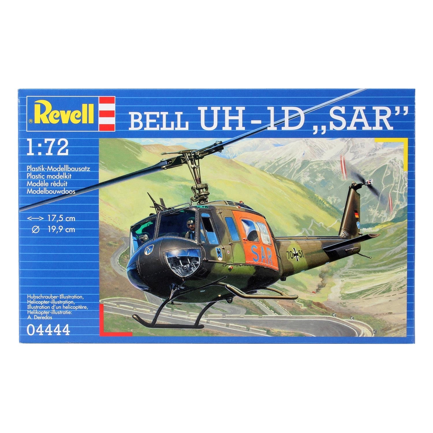 Revell bel uh-1d sar