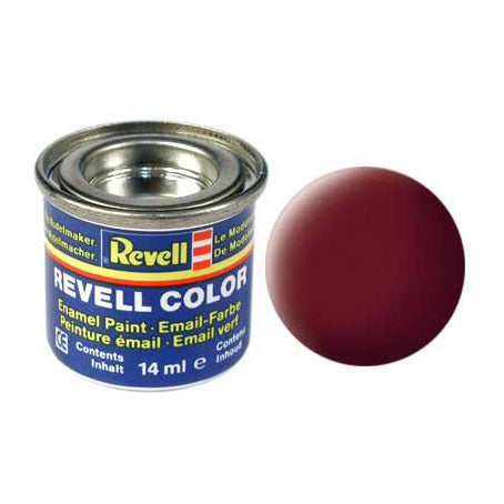 Revell E-mail Verf # 37 - Dakpan-Rood, Mat