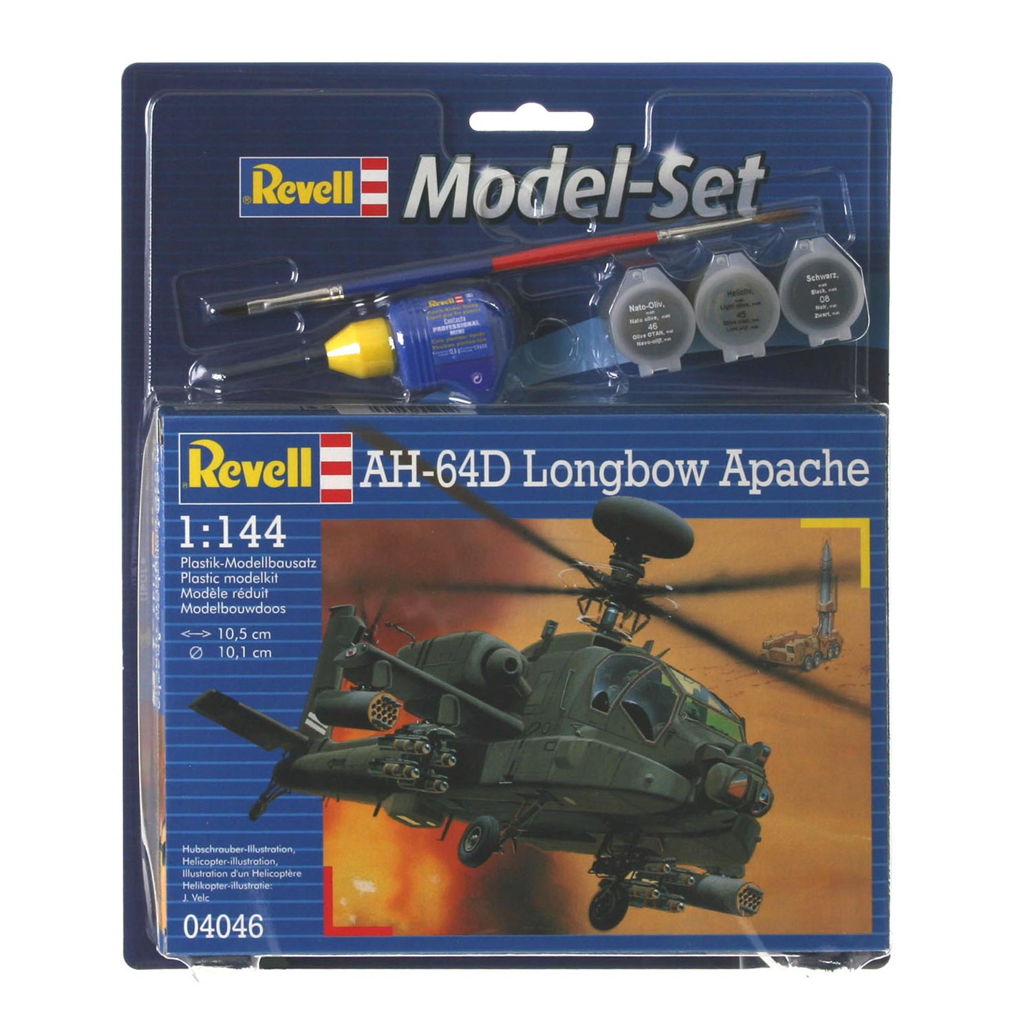 Revell modelset - ah-64d longbow apache