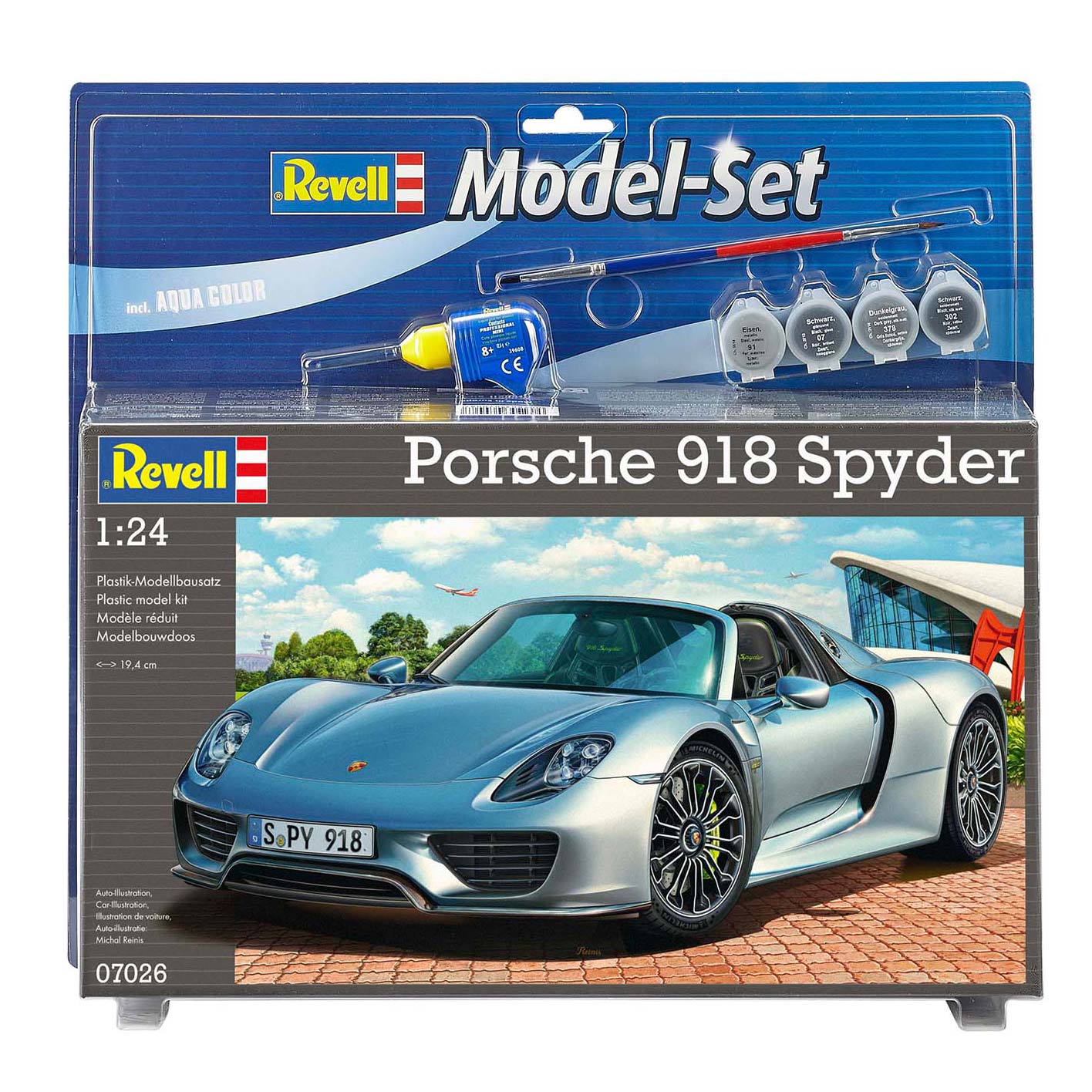Revell modelset - Porsche 918 Spyder