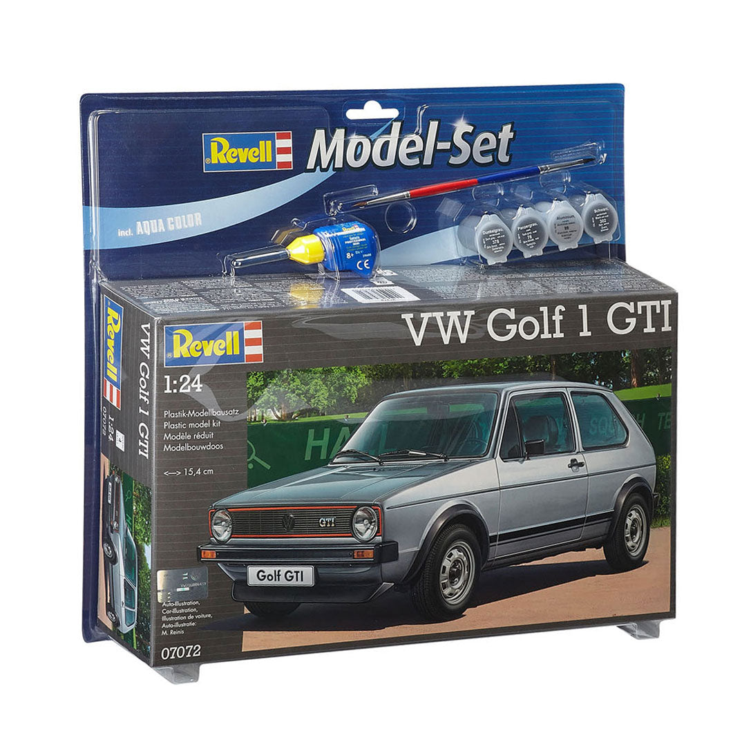 Revell model set vw golf 1 gti