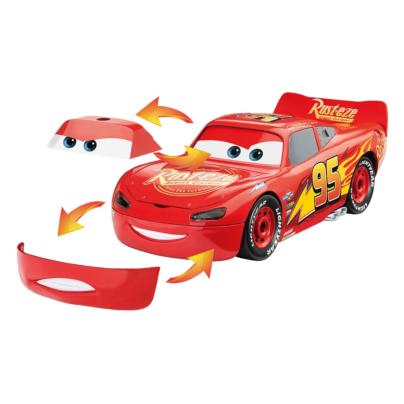 Revell First - Cars Lightning McQueen met Licht en Geluid