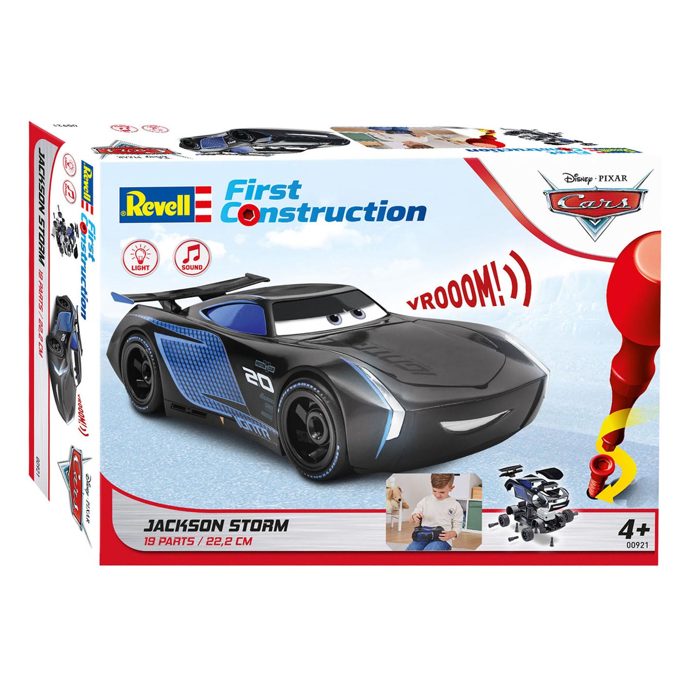 Disney revell first - cars jackson storm met licht en geluid