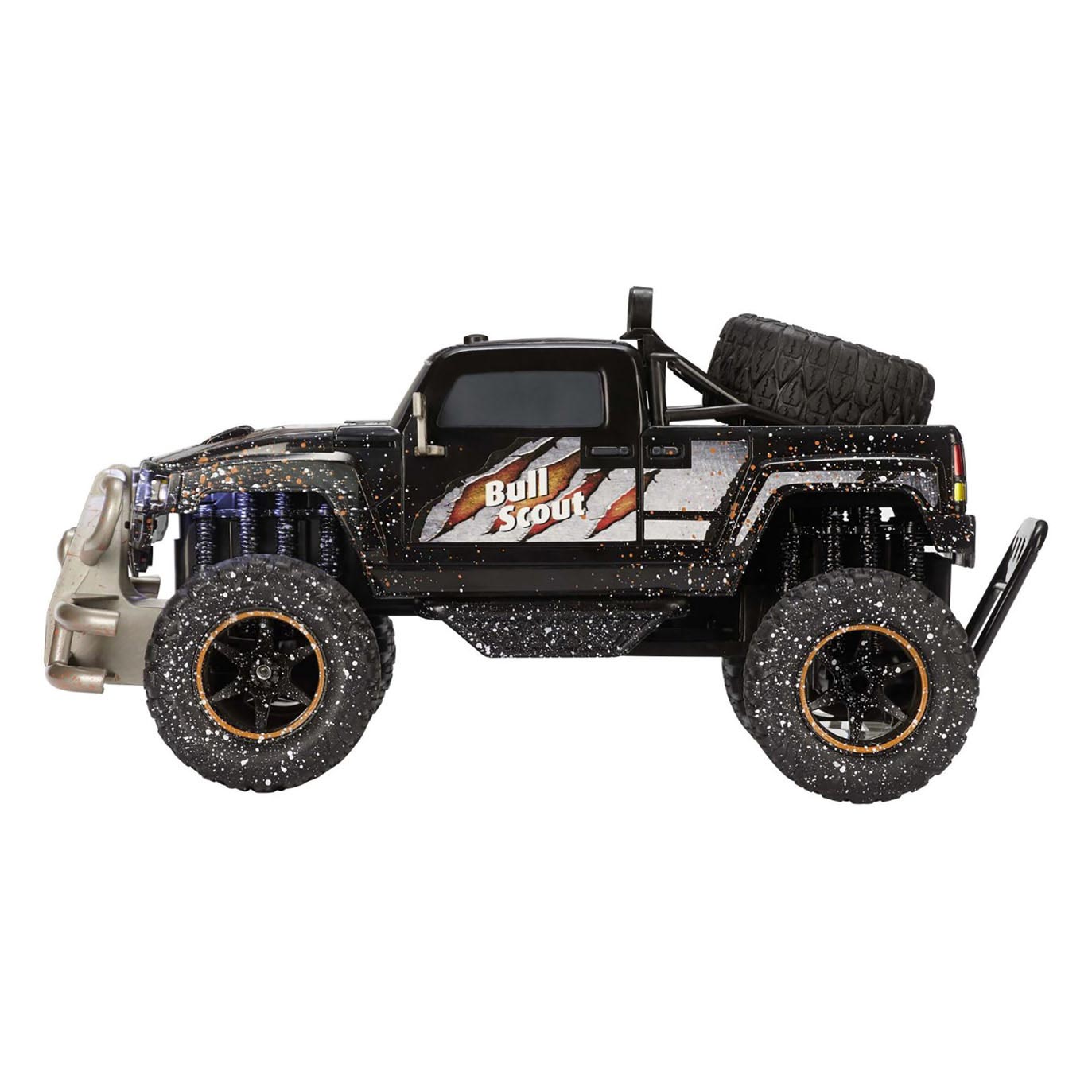 Revell rc bestuurbare auto - monster truck bull scout