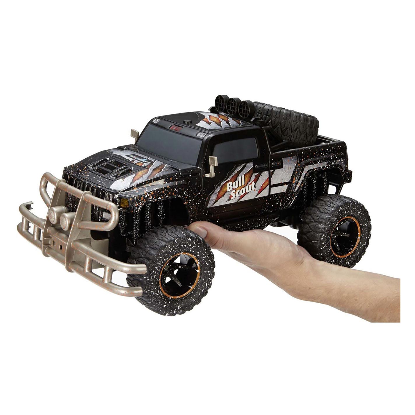 Revell rc bestuurbare auto - monster truck bull scout
