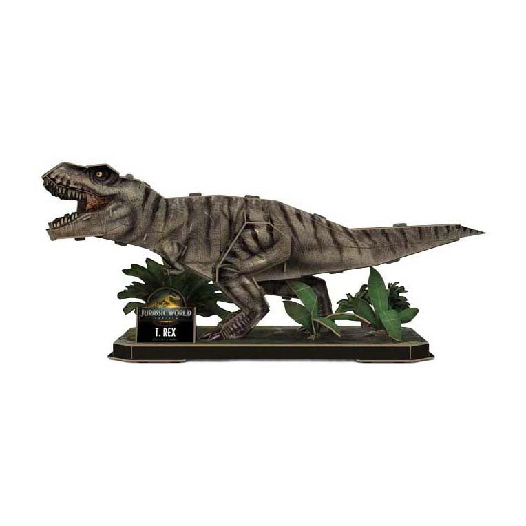 Revell 3d puzzel bouwpakket jurassic world - t. rex - 45dlg.