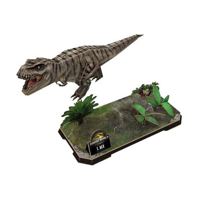 Revell 3d puzzel bouwpakket jurassic world - t. rex - 45dlg.