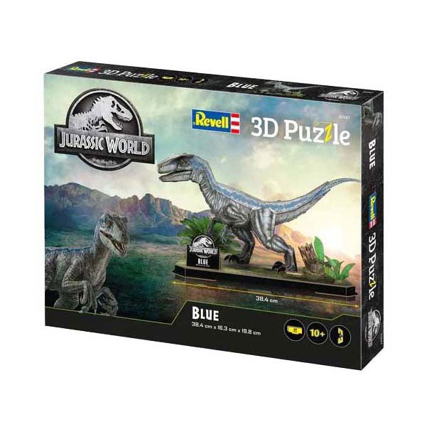 Revell 3d puzzel bouwpakket jurassic world - velociraptor - 57dlg.