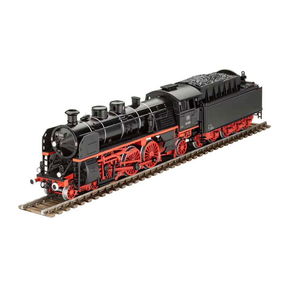 Revell modelbouwpakket militaire voertuigen - 02167 baureihe 18 505 - tender 2'3' t 38 - stoomlocomotief plastic - 1:87 - modelbouw