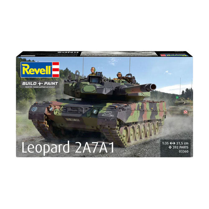 Revell modelbouwpakket - leopard 2a7a1 1:35 - 250dlg.