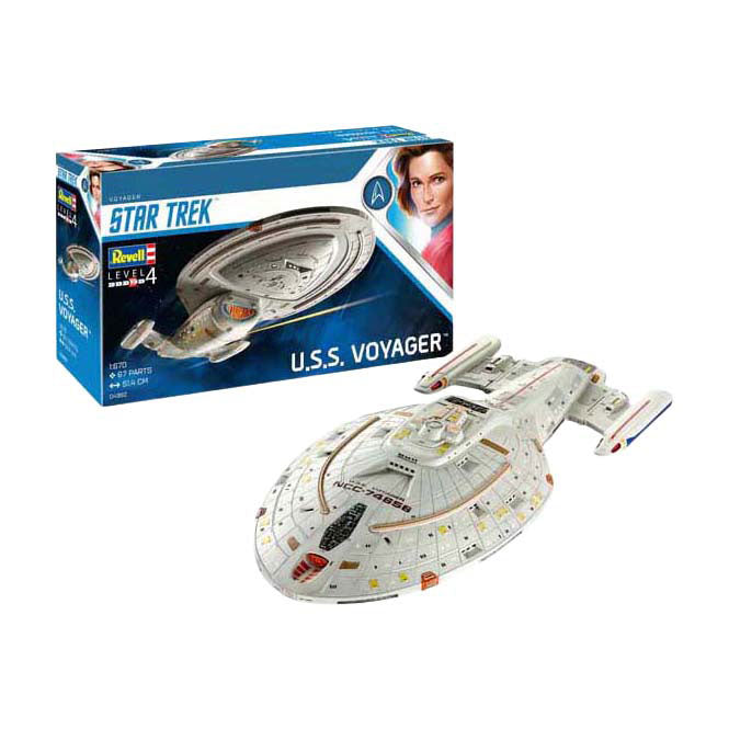Revell modelbouwpakket - u.s.s. voyager ncc-74656 1:670 - 67dlg,
