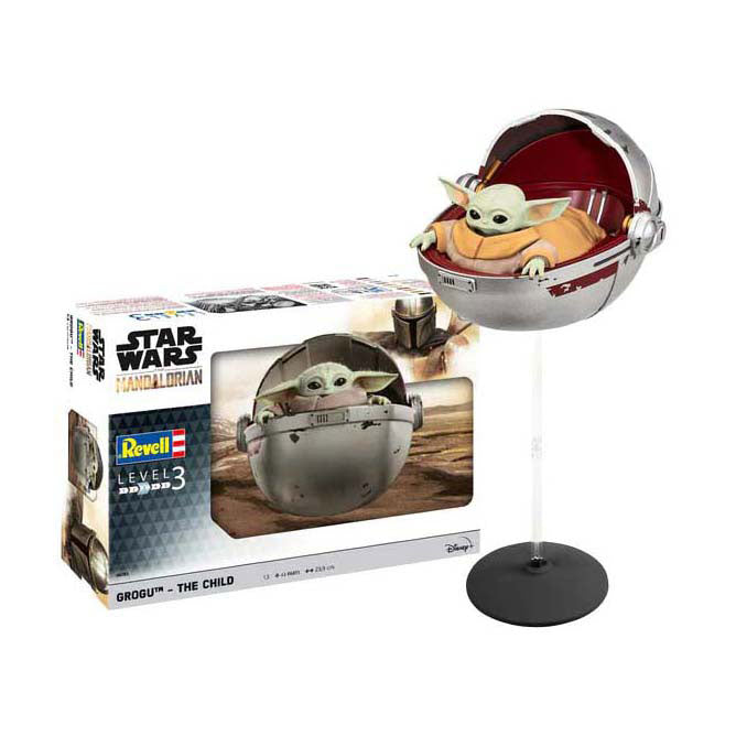 Revell modelbouwpakket star wars - grogu the child the mandalorian 1:3 - 43dlg.