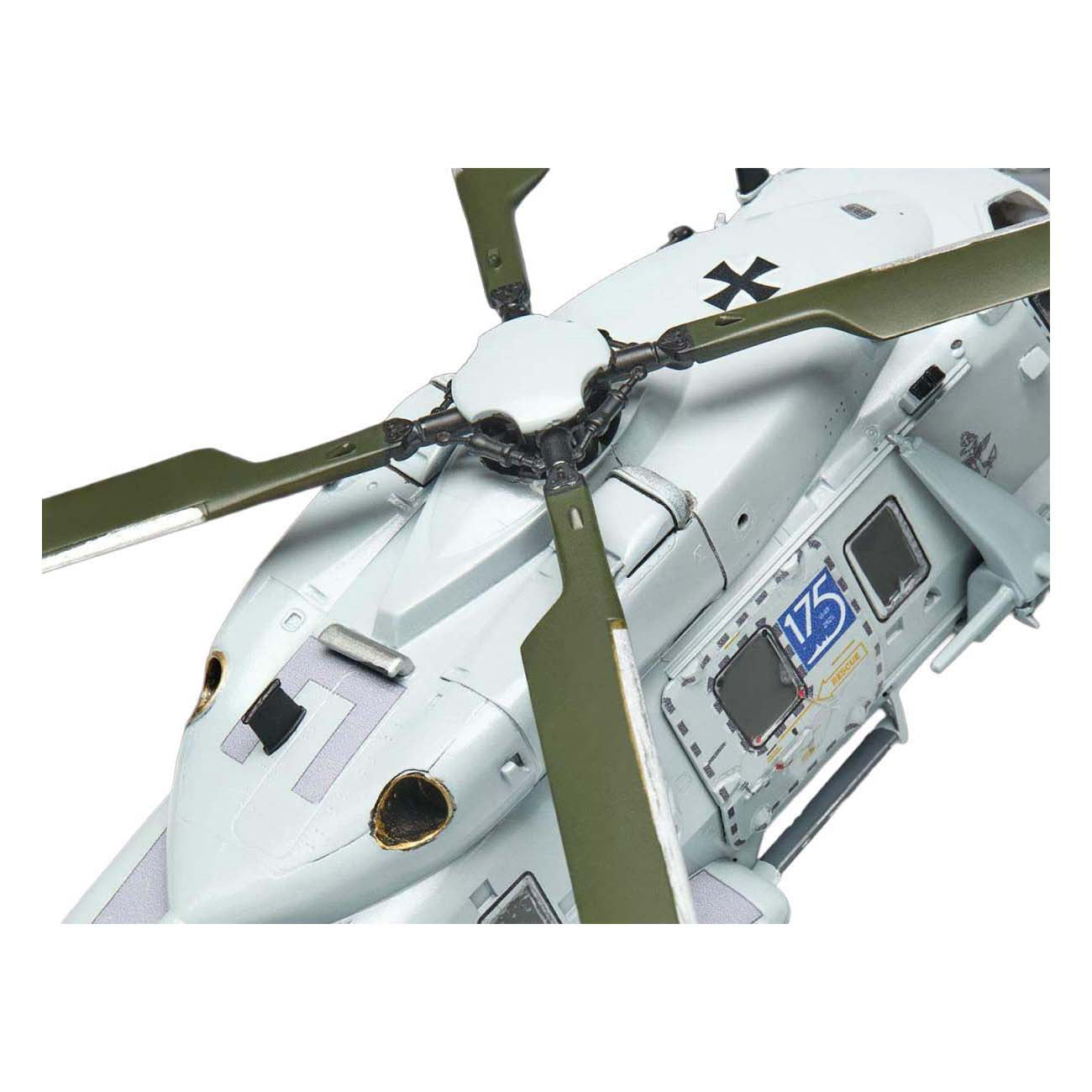 Revell modelbouwpakket - nh90 nfh navy 1:72 - incl. aqua color basiskleuren verf