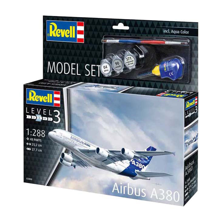 Revell modelbouwpakket - airbus a380 1:288 - 48dlg.