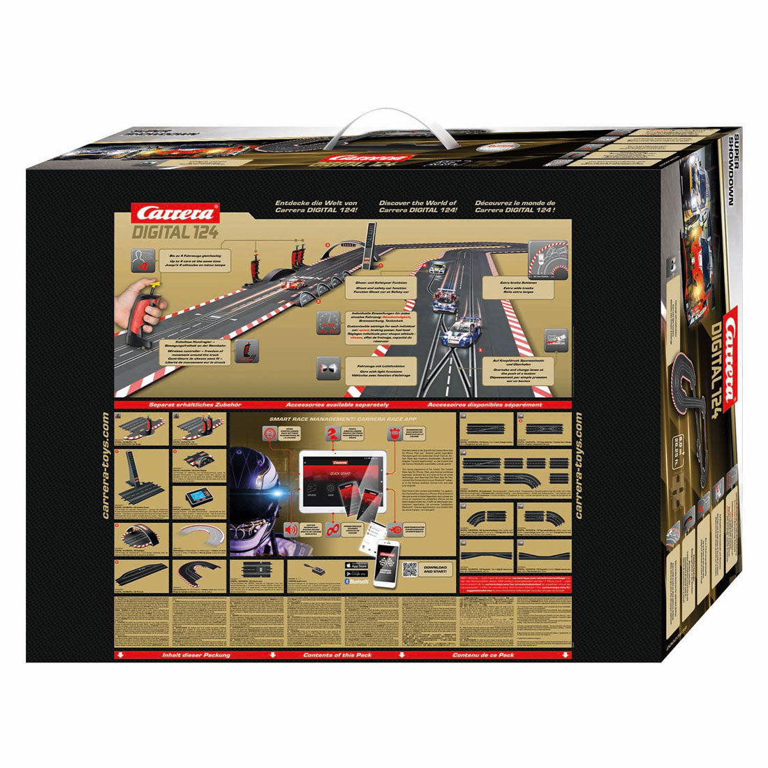 Carrera digitale racebaan 1:24 met 2 racewagens