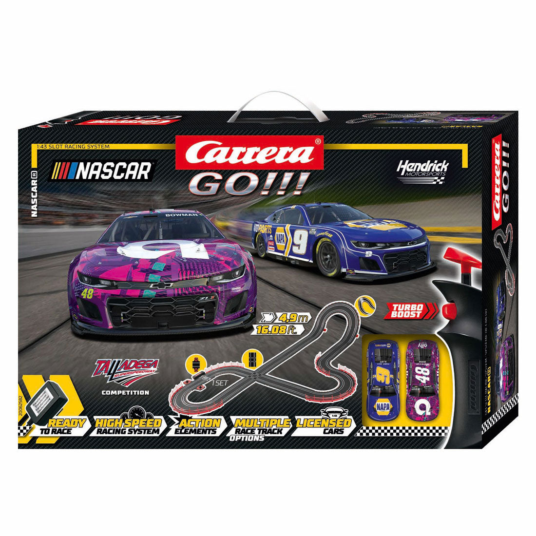 Carrera GO!!! NASCAR Talladega Competitie