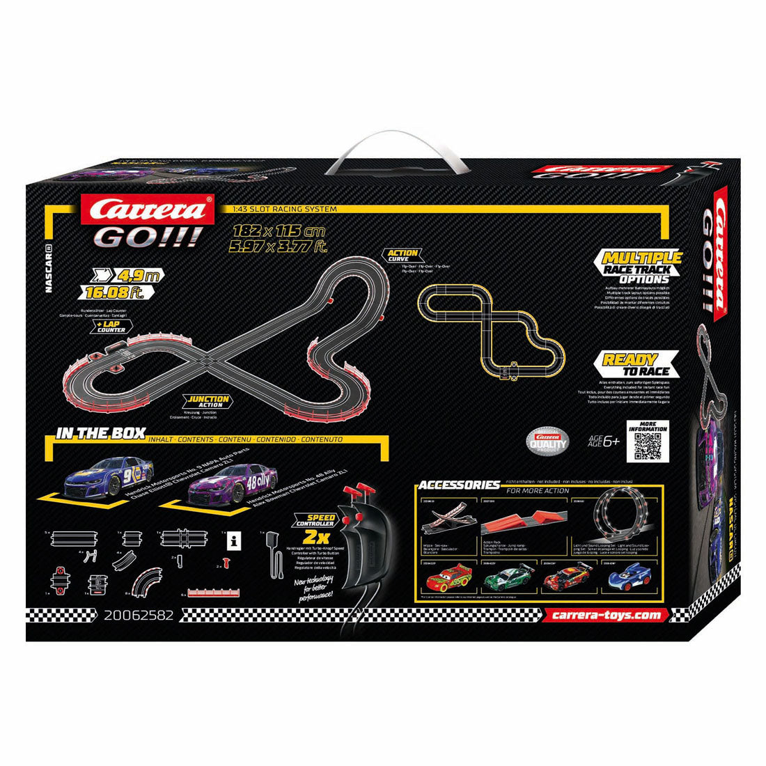 Carrera go!!! racebaan - nascar talladega competition