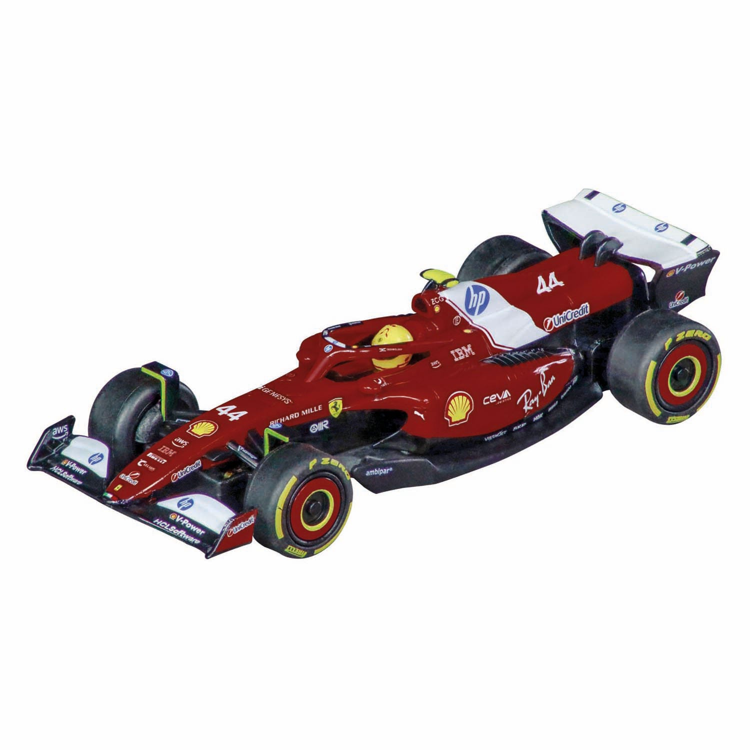 Carrera go!!! racebaan - champion's racing m. verstappen no.1 vs. l. hamilton no.44