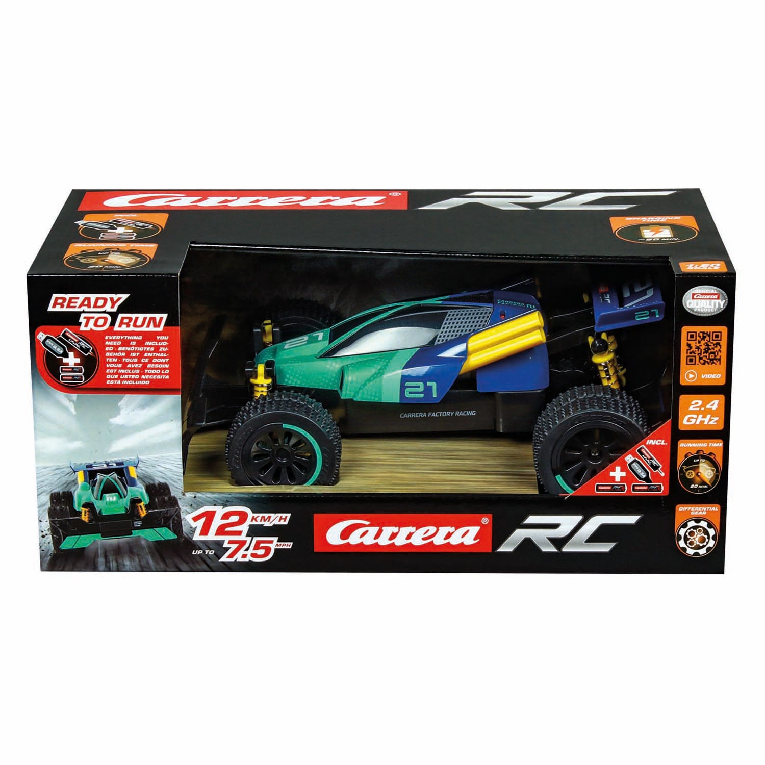 Carrera rc 2,4ghz factory racing #21 - 1:20