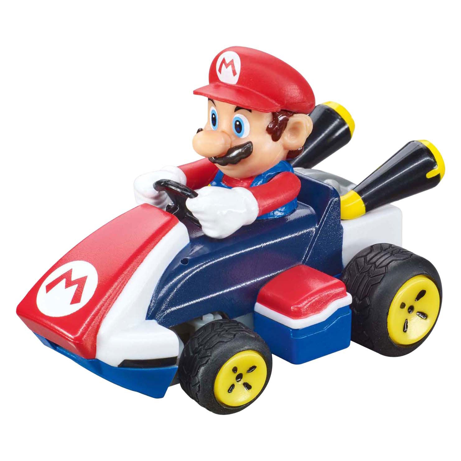 Carrera rc 2,4ghz mario kart tabletop racing set - mario luigi 1:43