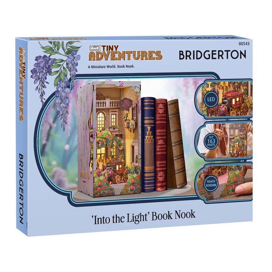 Revell tiny adventures book nook bridgerton into the light - 163dlg.