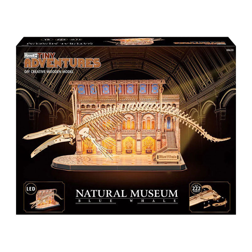 Revell tiny adventures natural museum blue whale - 222dlg.