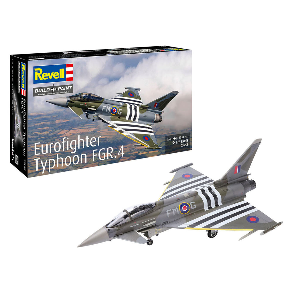 Revell modelbouwpakket eurofighter typhoon fgr.4 1:48 - 228dlg.