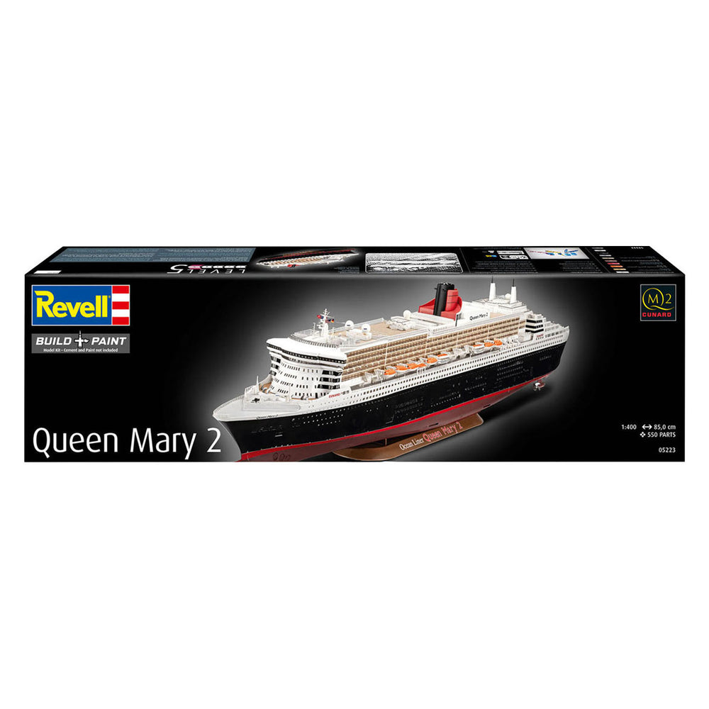 Revell modelbouwpakket queen mary 2 1:400 - 550dlg.