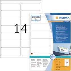 Etiketten herma