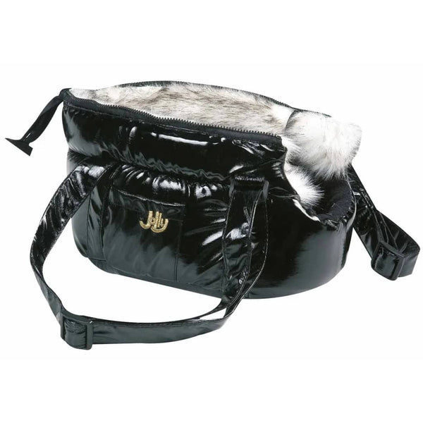 FLAMINGO FLAMINGO Huisdierendraagtas Lola 32x17x42 cm zwart