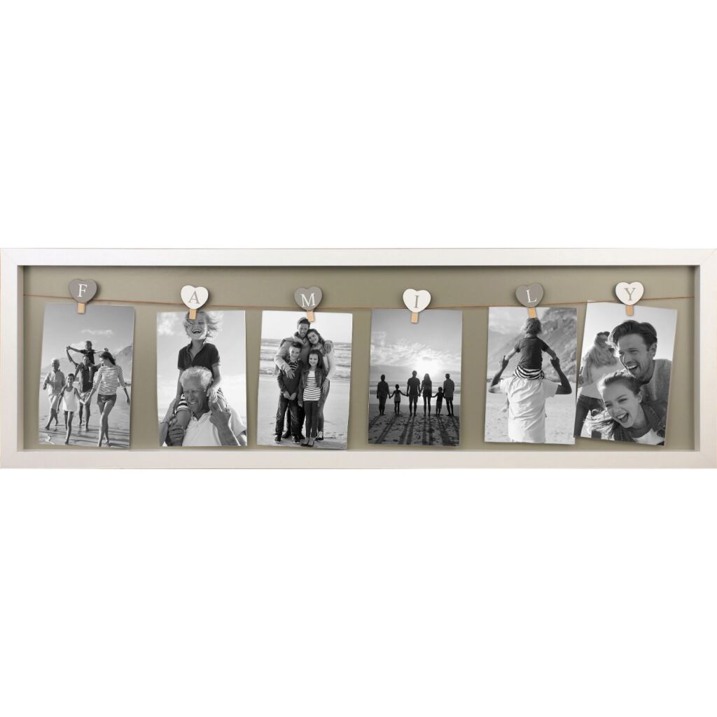 Diversen fotolijst family mdf 78x24 wit