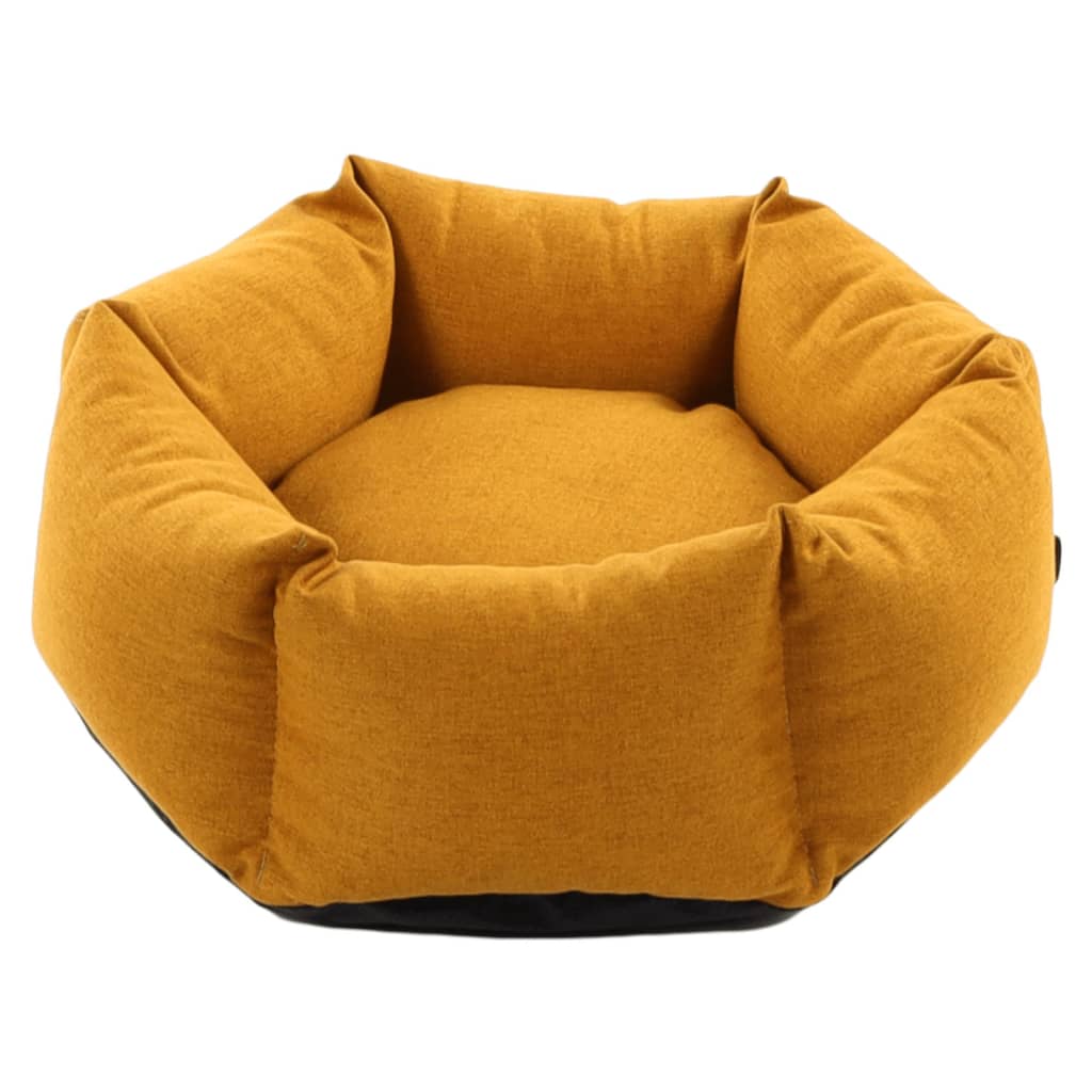 FLAMINGO FLAMINGO Hondenmand met rits Ziva hexagonaal 50x18 cm okerkleurig