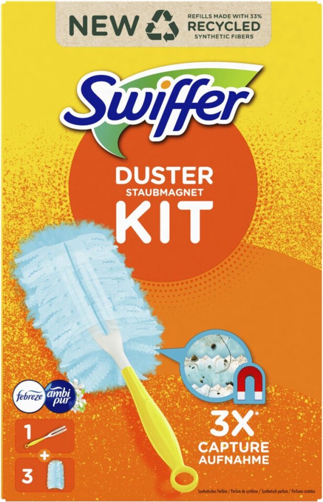 Swiffer stofdoekjes starterkit + 3 navullingen februari