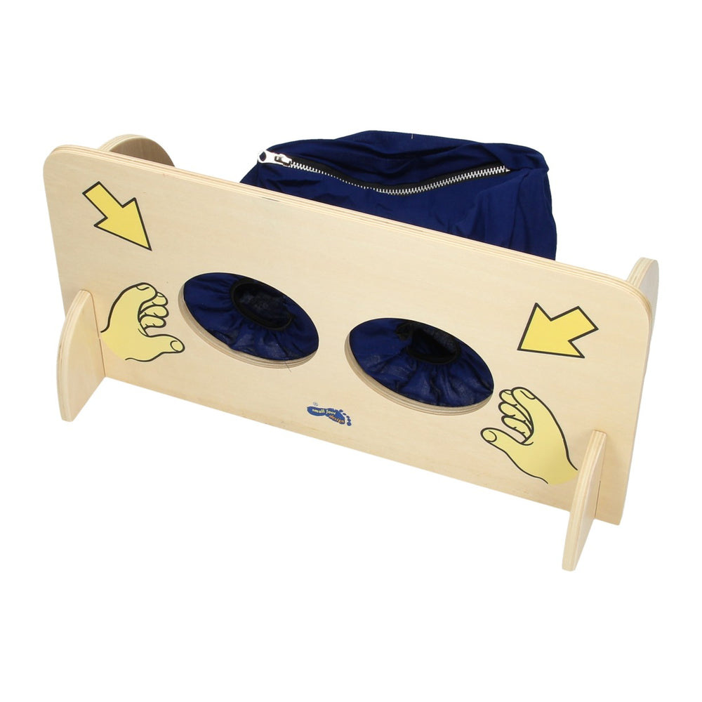 Small foot - wooden sensory wall