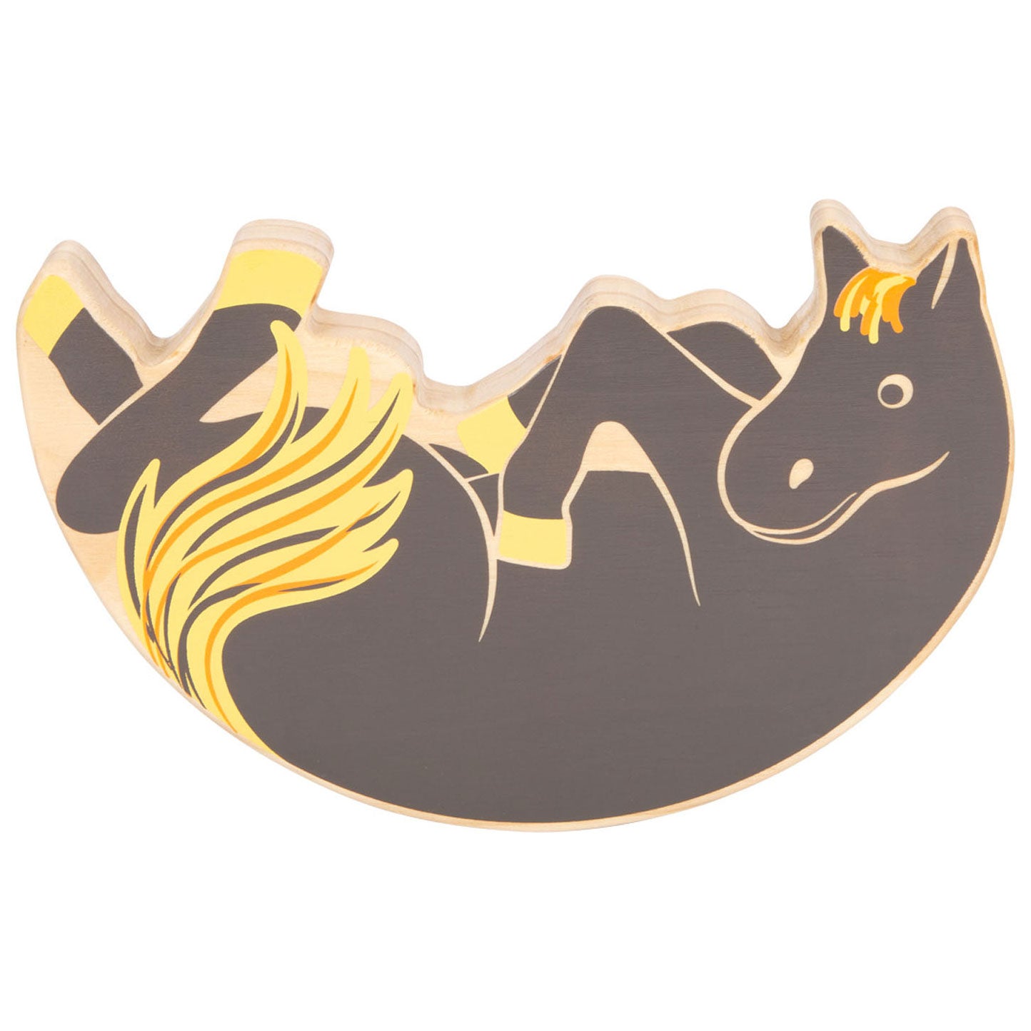 Small foot - wooden balancing game horse, 7 pcs.