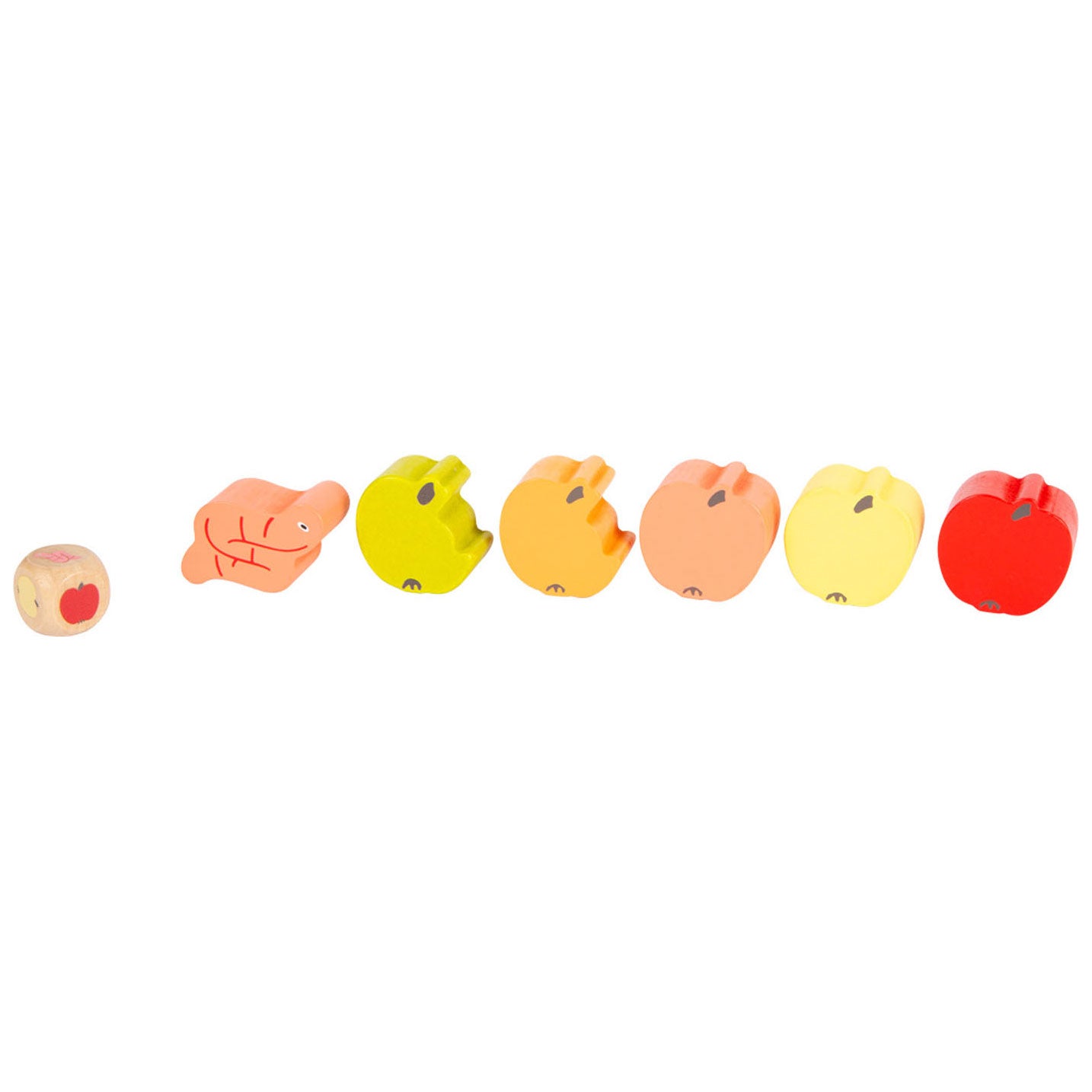 Small foot - wooden balancing game horse, 7 pcs.