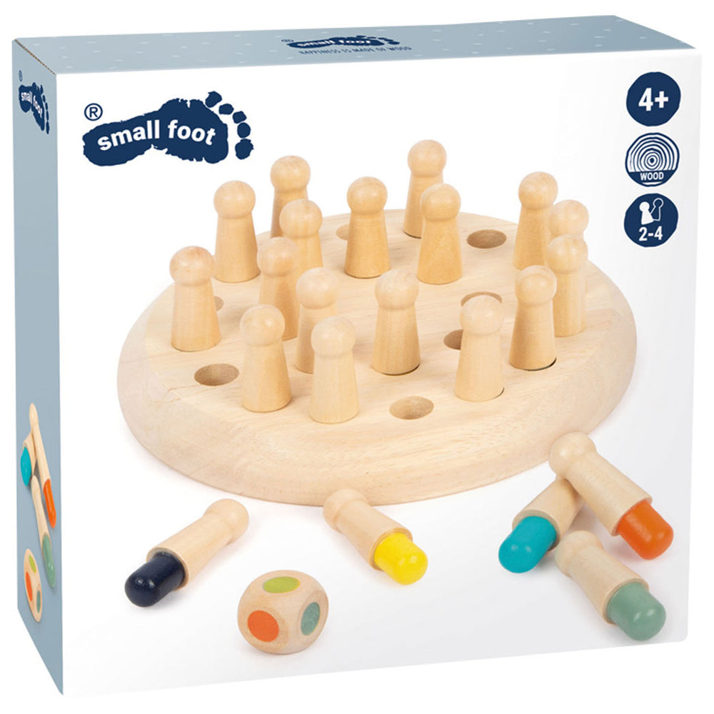 Small foot - Wooden Colours Memo Game