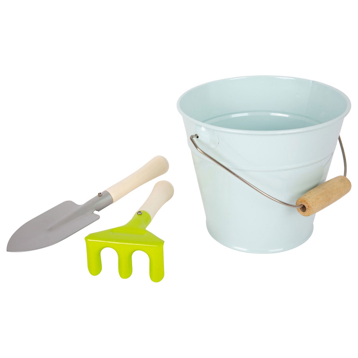 Kleine voet - houten kinder tuingereedschap, 8dlg.