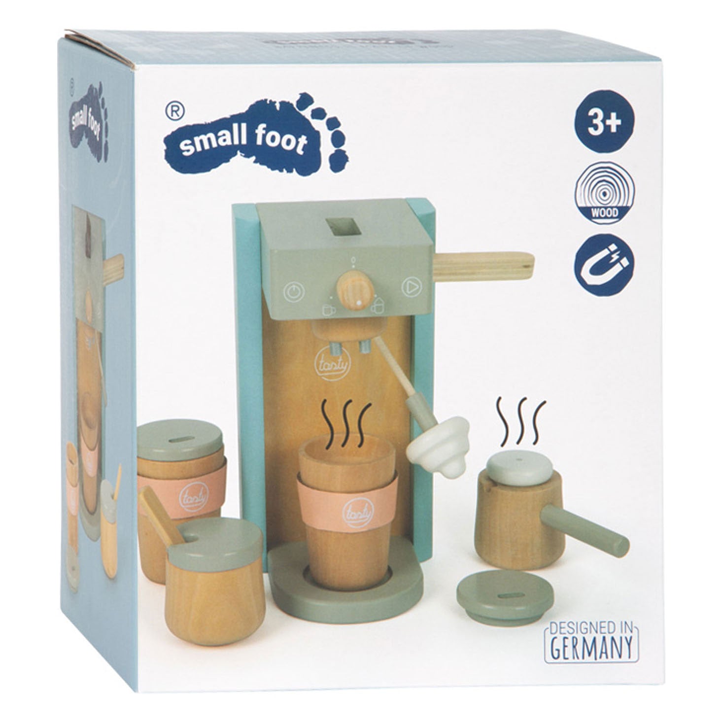 Small foot - toy barista set tasty