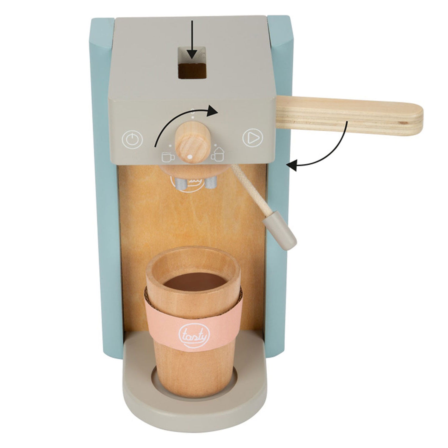 Small foot - toy barista set tasty