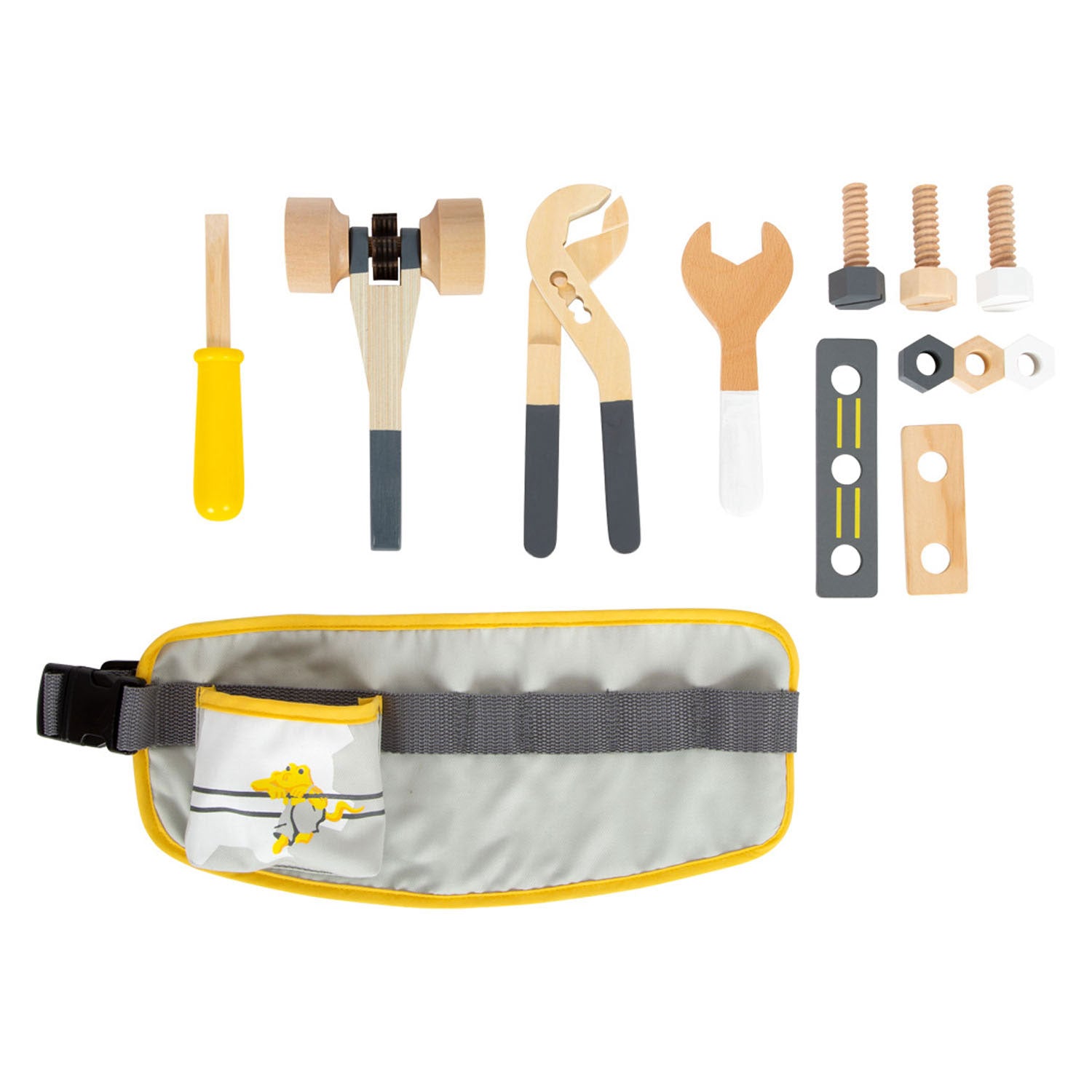 Small Foot - Tool belt with wooden tools Miniwob