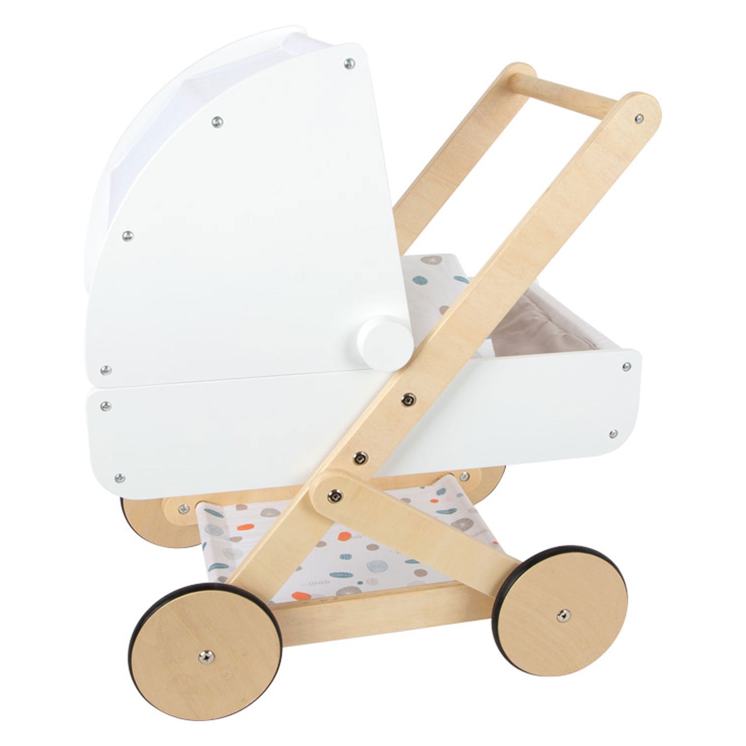 Small Foot Houten Poppenwagen Kleine Knop