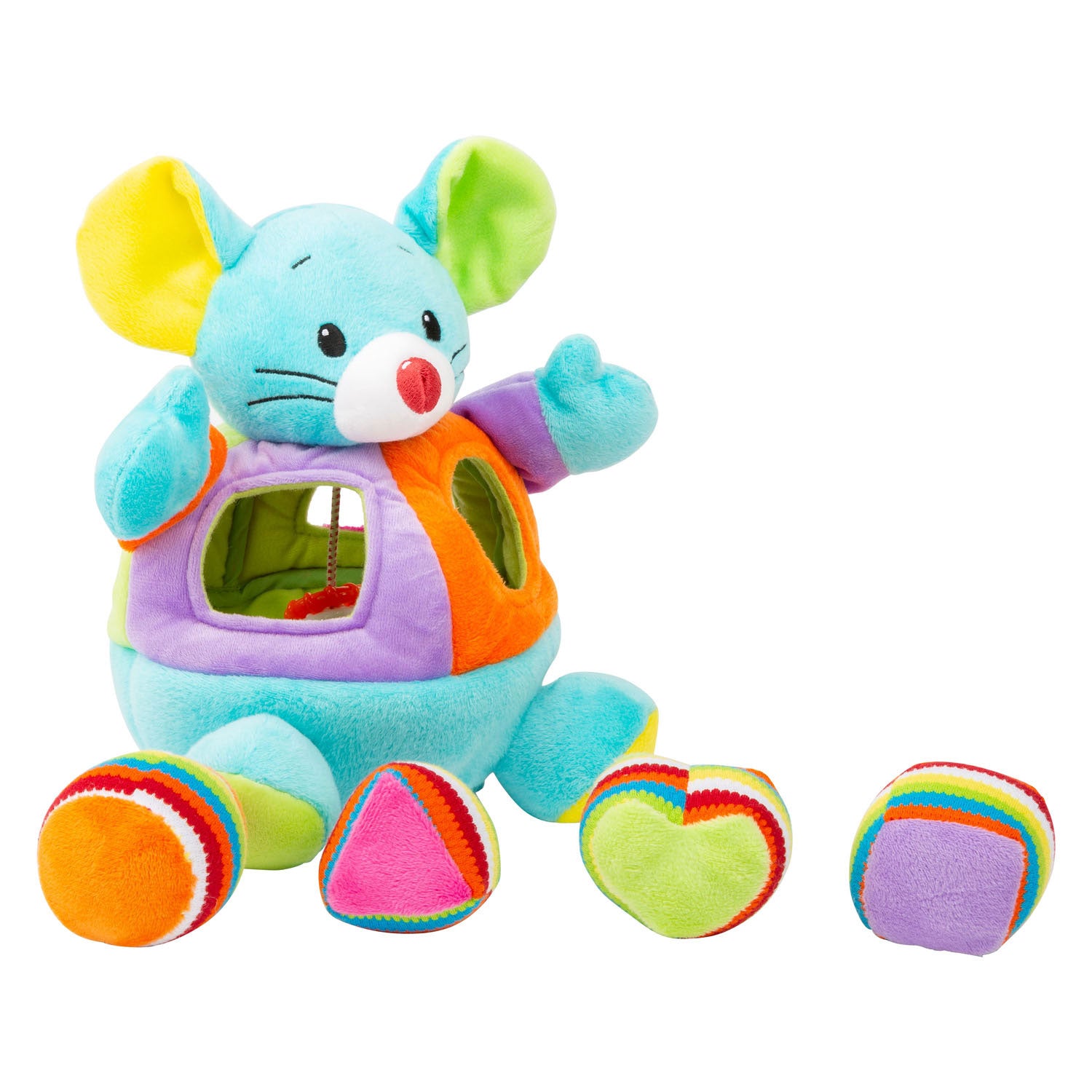 Small foot - vormenstoof muis pluche, 5dlg.