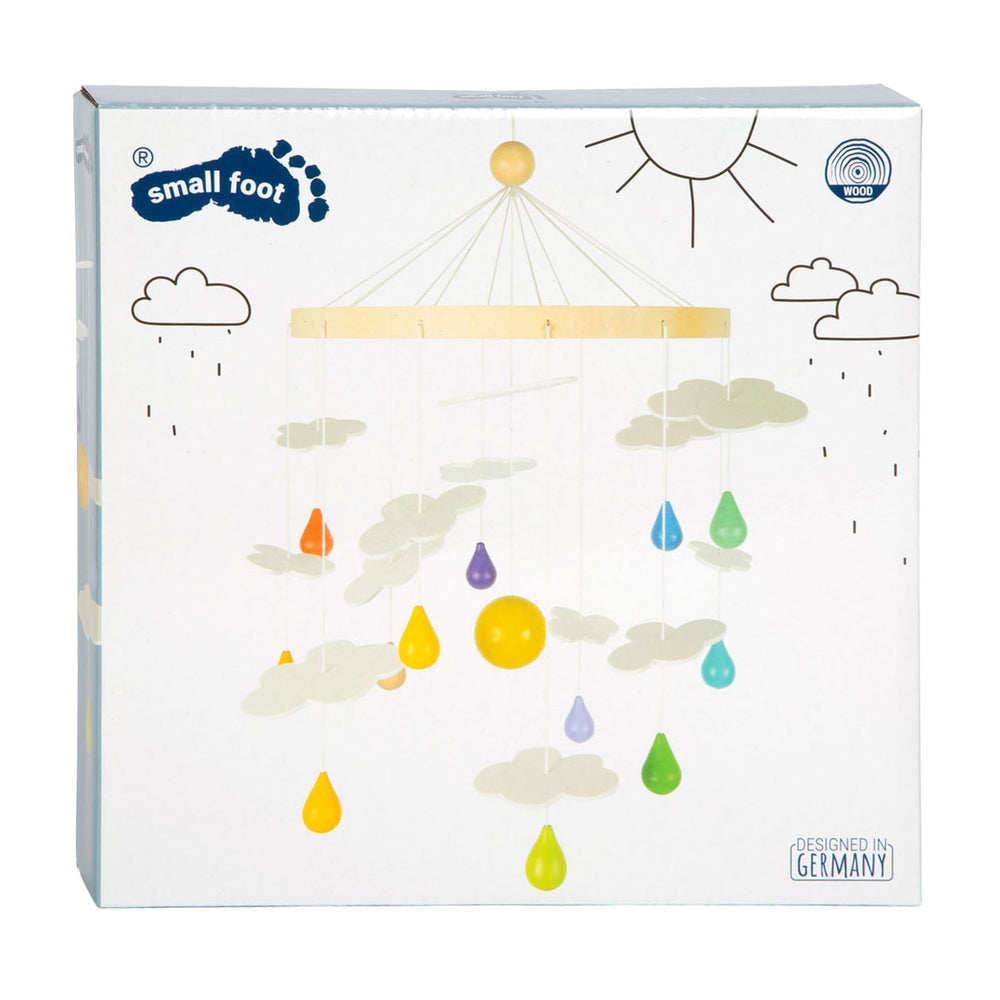 Small Foot Wooden Baby Mobile Rainbow