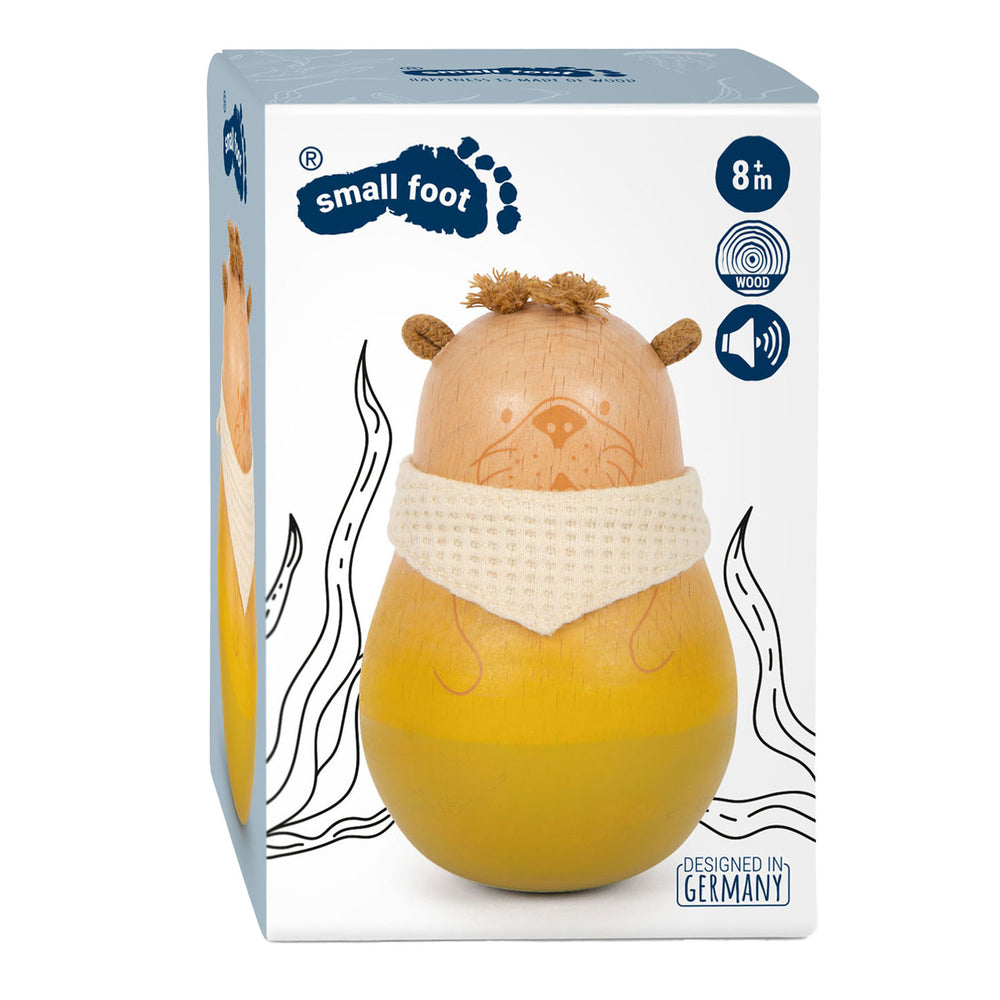 Small foot - wooden rocker otter