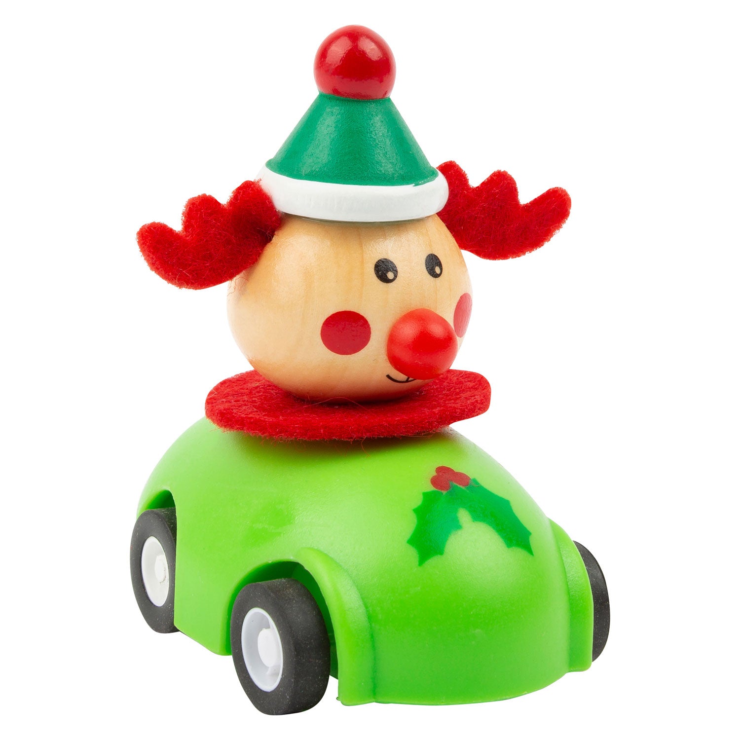 Small Foot - Houten Pullback Kerstauto