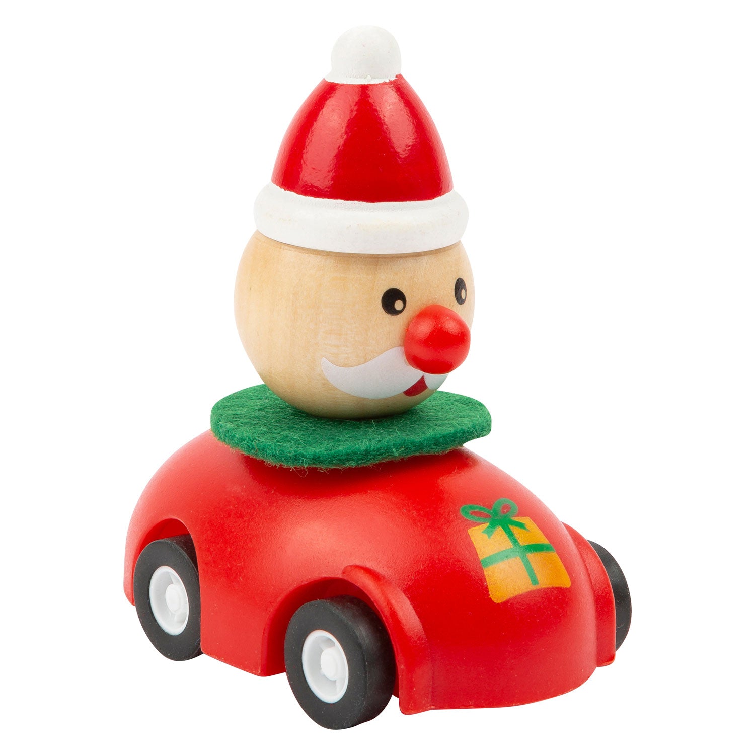 Small Foot - Houten Pullback Kerstauto