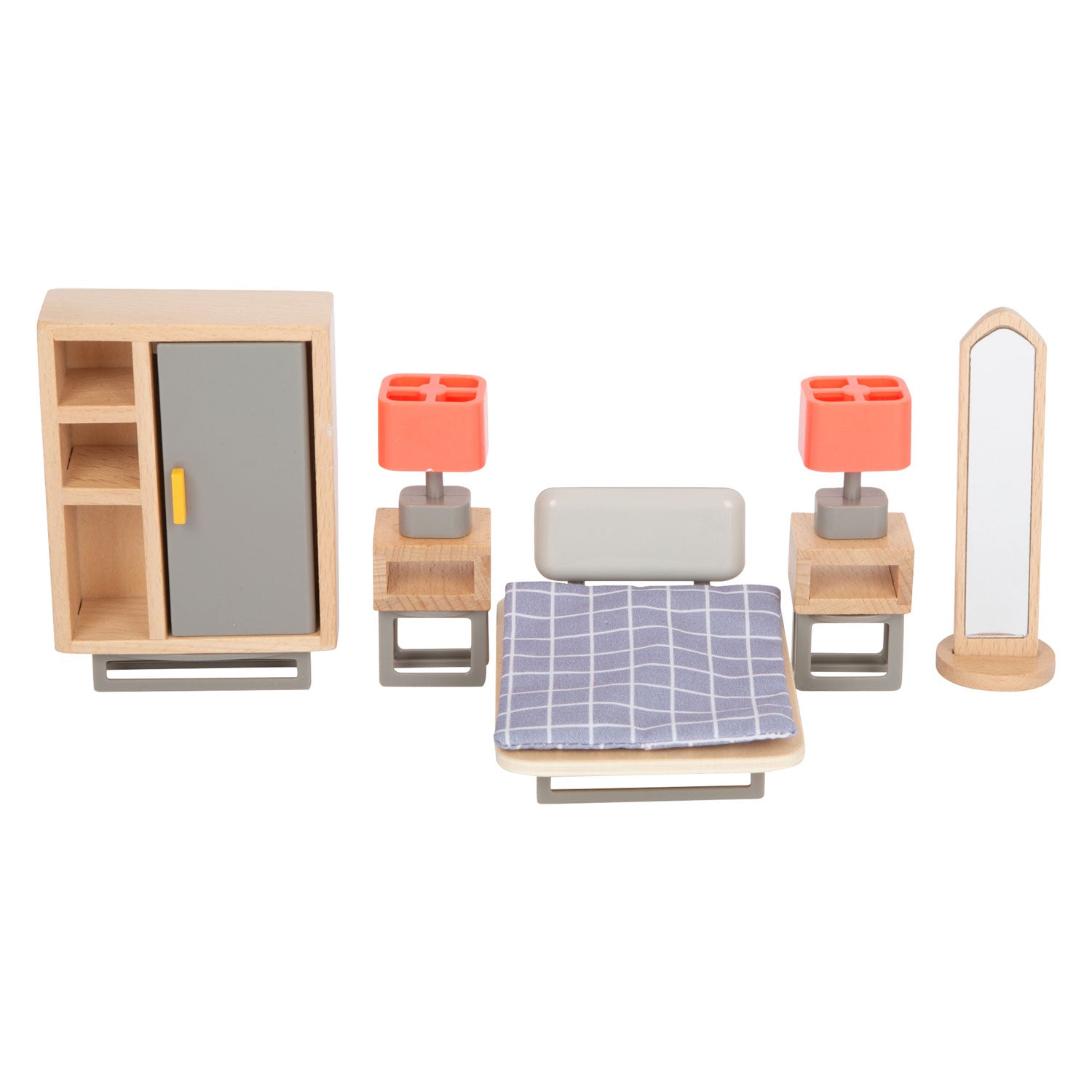 Small Foot Houten Poppenhuis Meubeltjes Moderne Set, 31dlg.