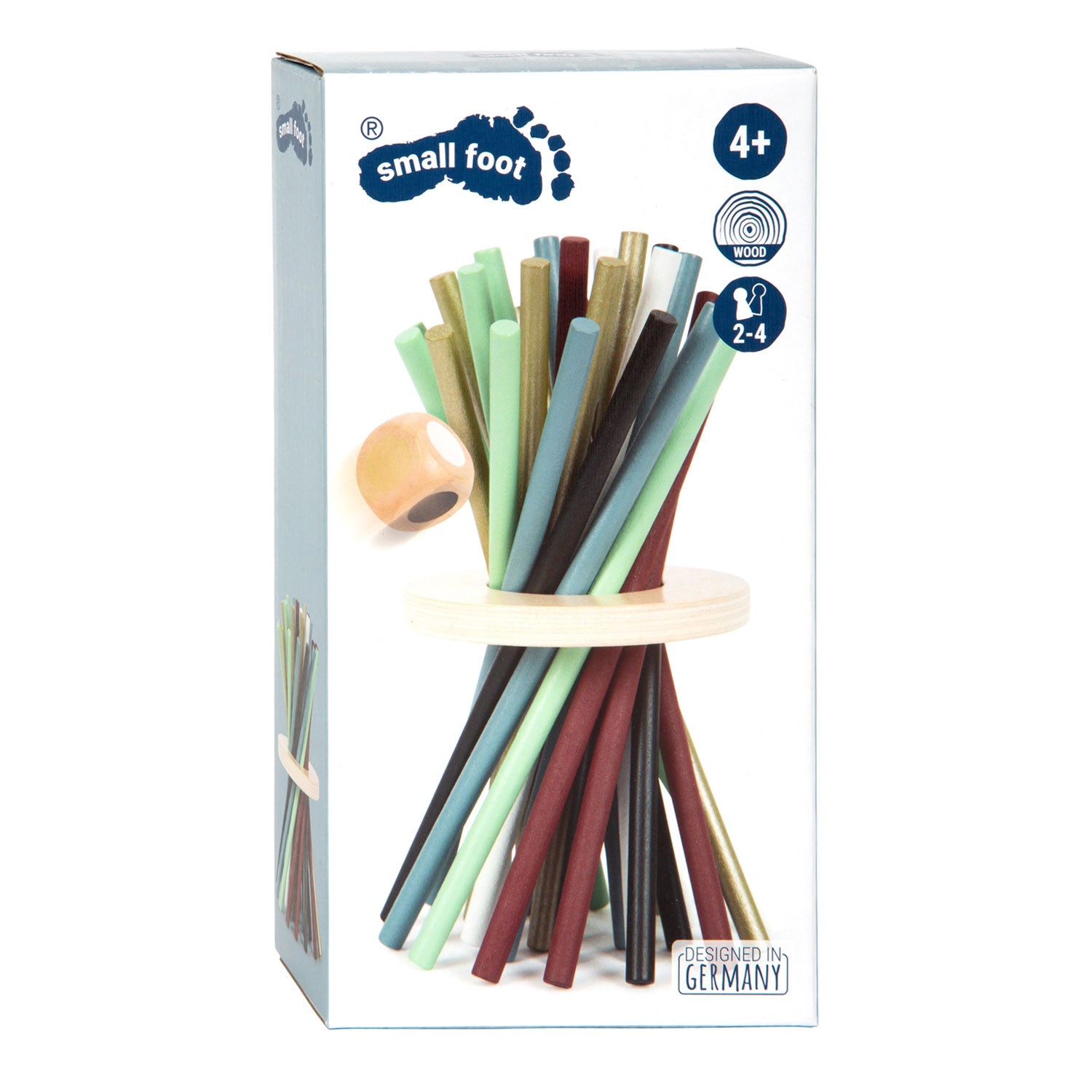 Small foot - Wooden Mikado Vertical Game Golden Edition