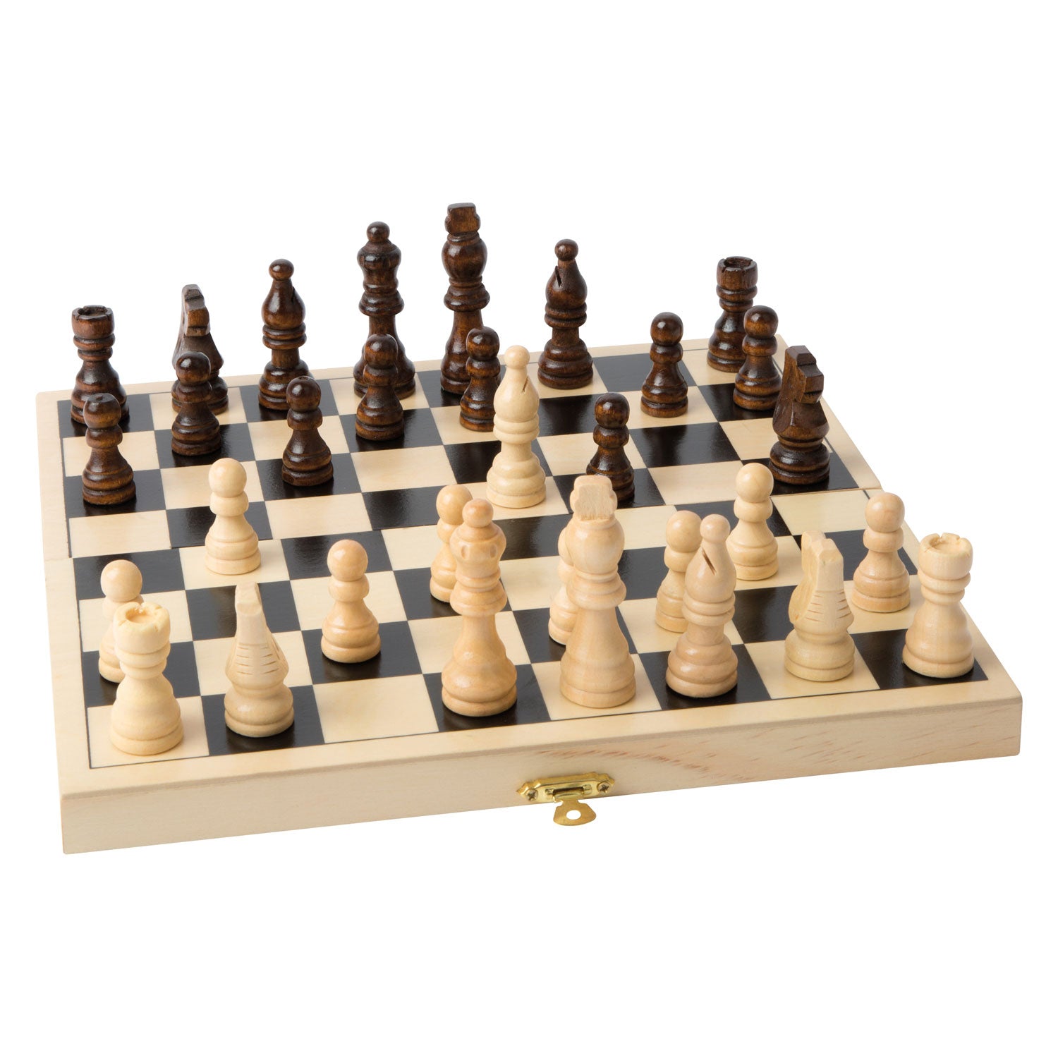 Small foot - wooden chess set